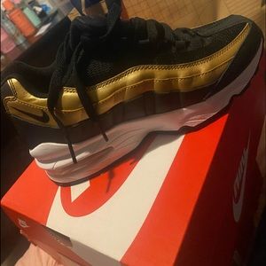 Nike Air Max ‘95 black and gold. Brand new